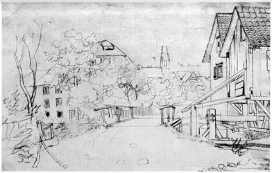 Dorffkern von Glattfelden